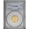 Image 1 : 1911-S $5 MS62 PCGS. An attractive example of this sca 1911-S[$5] MS62 PCGS.