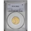 Image 1 : 1913 $5 MS62 PCGS. An attractive green-gold example, b 1913[$5] MS62 PCGS.