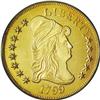 Image 1 : 1799 $10 Small Stars Obverse MS62 ANACS. Breen-6840, B 1799[$10] Small Stars Obverse MS62 ANACS.