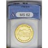 Image 3 : 1799 $10 Small Stars Obverse MS62 ANACS. Breen-6840, B 1799[$10] Small Stars Obverse MS62 ANACS.