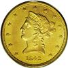 Image 1 : 1842 $10 Small Date AU55 PCGS. Moderate to heavy abras 1842[$10] Small Date AU55 PCGS.