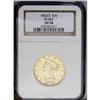 Image 3 : 1853/2 $10 AU58 NGC. FS-007. An early die state of thi 1853/2[$10] AU58 NGC.