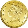 Image 1 : 1856 $10 MS62 NGC. The 1856 eagle is very scarce in al 1856[$10] MS62 NGC.