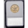 Image 2 : 1861 $10 AU50 NGC. Bulging bun subtype. A sharply stru 1861[$10] AU50 NGC.
