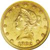 Image 1 : 1882-CC $10 AU53 NGC. Variety 2-A. This interesting va 1882-CC[$10] AU53 NGC.
