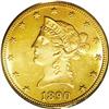Image 1 : 1890-CC $10 MS64 PCGS. In the higher grades, this is o 1890-CC[$10] MS64 PCGS.