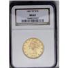Image 3 : 1891-CC $10 MS63 NGC. A possible unlisted variety with 1891-CC[$10] MS63 NGC.