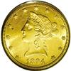 Image 1 : 1894-O $10 MS62 PCGS. This impressive better date O-mi 1894-O[$10] MS62 PCGS.