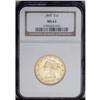 Image 1 : 1897 $10 MS63 NGC. This sharply struck and fully lustr 1897[$10] MS63 NGC.