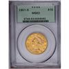 Image 1 : 1901-S $10 MS63 PCGS. A high end lemon-gold Liberty ea 1901-S[$10] MS63 PCGS.