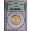 Image 1 : 1901-S $10 MS63 PCGS. This lustrous type coin features 1901-S[$10] MS63 PCGS.