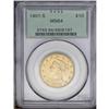 Image 1 : 1901-S $10 MS64 PCGS. Orange-gold and lime tints endow 1901-S[$10] MS64 PCGS.