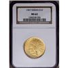 Image 1 : 1907 $10 No Periods MS62 NGC. This original yellow-gol 1907[$10] No Periods MS62 NGC.