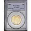 Image 1 : 1907 $10 No Motto MS62 PCGS. Softly struck on the obve 1907[$10] No Periods MS62 PCGS.