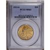 Image 3 : 1913-S $10 MS61 PCGS. A scarce mintmarked issue in the 1913-S[$10] MS61 PCGS.