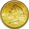 Image 1 : 1868-S $20 AU58 NGC. An issue that is seldom offered i 1868-S[$20] AU58 NGC.