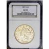 Image 1 : 1872 $20 AU55 NGC. A second Choice AU example of this 1872[$20] AU55 NGC.