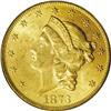 Image 1 : 1873 $20 Open 3 MS62 PCGS. The obverse has received th 1873[$20] Open 3 MS62 PCGS.
