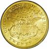 Image 2 : 1873 $20 Open 3 MS62 PCGS. The obverse has received th 1873[$20] Open 3 MS62 PCGS.