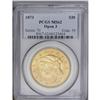 Image 3 : 1873 $20 Open 3 MS62 PCGS. The obverse has received th 1873[$20] Open 3 MS62 PCGS.
