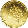 Image 1 : 1874-CC $20 --Cleaned--ANACS. MS60 Details. This is an 1874-CC[$20]--Cleaned--ANACS. MS60 Details.