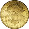 Image 2 : 1877-S $20 MS62 NGC. This is a lovely example that is 1877-S[$20] MS62 NGC.