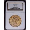 Image 1 : 1878-S $20 MS61 NGC. Ample luster illuminates this sui 1878-S[$20] MS61 NGC.