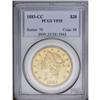 Image 1 : 1883-CC $20 VF35 PCGS. Well struck and evenly worn, wi 1883-CC[$20] VF35 PCGS.