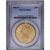Image 1 : 1891-S $20 MS62 PCGS. Although not a rare issue in low 1891-S[$20] MS62 PCGS.