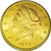 Image 1 : 1892-S $20 MS64 PCGS. 1892-S double eagles are easily 1892-S[$20] MS64 PCGS.