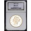 Image 1 : 1897-S $20 MS62 Prooflike NGC. The fields display impo 1897-S[$20] MS62 Prooflike NGC.