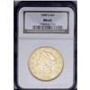 Image 1 : 1898-S $20 MS62 NGC. Well struck except for obverse st 1898-S[$20] MS62 NGC.
