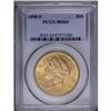 Image 3 : 1898-S $20 MS64 PCGS. A shimmering, near-Gem specimen 1898-S[$20] MS64 PCGS.