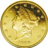 Image 1 : 1898-S $20 MS62 Deep Mirror Prooflike NGC. An unusuall 1898-S[$20] MS62 Deep Mirror Prooflike NGC.