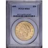 Image 1 : 1899 $20 MS64 PCGS. Well struck and fully lustrous, wi 1899[$20] MS64 PCGS.