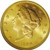 Image 1 : 1899 $20 MS65 NGC. Always available in bagmarked grade 1899[$20] MS65 NGC.