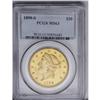 Image 1 : 1899-S $20 MS63 PCGS. Crisply struck with dynamic, cor 1899-S[$20] MS63 PCGS.