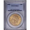 Image 1 : 1900 $20 MS64 PCGS. This impressive khaki-gold Liberty 1900[$20] MS64 PCGS.