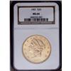Image 1 : 1901 $20 MS64 NGC. This near-Gem twenty exudes conside 1901[$20] MS64 NGC.