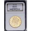 Image 1 : 1903 $20 MS64 Prooflike NGC. A flashy apricot-gold exa 1903[$20] MS64 Prooflike NGC.