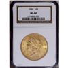 Image 1 : 1904 $20 MS64 NGC. Sharply struck with bright, rich lu 1904[$20] MS64 NGC.