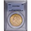 Image 1 : 1904 $20 MS64 PCGS. Attractive apricot-gold surfaces y 1904[$20] MS64 PCGS.