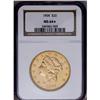 Image 1 : 1904 $20 MS64 S NGC. Flashy peach-gold surfaces exhib 1904[$20] MS64 [img border='0' src='http://www