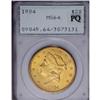 Image 1 : 1904 $20 MS64 PCGS. This beautiful yellow-gold type co 1904[$20] MS64 PCGS.