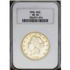 Image 1 : 1904 $20 MS64 NGC. This "flashy" near-Gem exhibits pea 1904[$20] MS64 NGC.