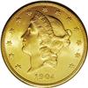 Image 1 : 1904 $20 MS65 PCGS. Well struck with radiant, softly f 1904[$20] MS65 PCGS.