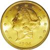 Image 1 : 1904 $20 MS65 PCGS. Both sides of this minimally abrad 1904[$20] MS65 PCGS.