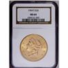 Image 1 : 1904-S $20 MS64 NGC. Much scarcer than a common date f 1904-S[$20] MS64 NGC.