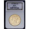 Image 1 : 1907 $20 MS63 NGC. Flashy apricot-gold surfaces exhibi 1907[$20] MS63 NGC.