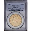 Image 1 : 1907 $20 MS64 PCGS. This sharply impressed near-Gem is 1907[$20] MS64 PCGS.